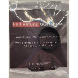 ThunderFit Men's Patterned Silicone Rings, 8mm Wide 2.2mm Thick Rubber Band NEW